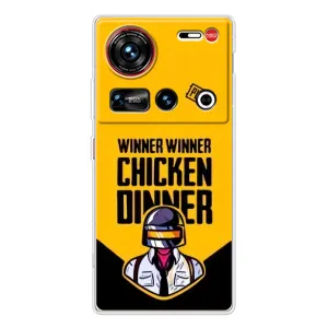 Чехол PUBG для 傳說 ZTE Nubia Z70 Ultra (AlphaPrint) (Pubg шлем)