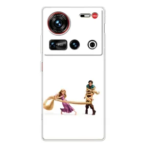 Чехол Рапунцель для ZTE Nubia Z70 Ultra (Рапунцель и Флин)