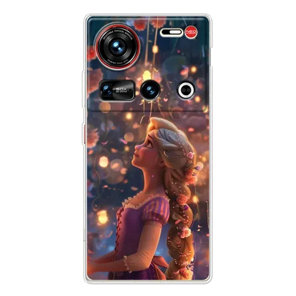 Чехол с принтом «Рапунцель фонарики» для ZTE Nubia Z70 Ultra