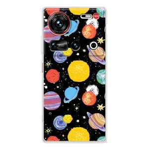 Космические Чехлы для 傳說 ZTE Nubia Z70 Ultra (VPrint) (Рисованные планеты)