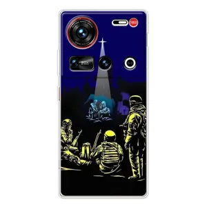Рождественские, Праздничные Чехлы для 傳說 ZTE Nubia Z70 Ultra (Рождество в Украине)
