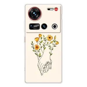 Чехлы для любимой на 傳說 ZTE Nubia Z70 Ultra (VPrint) (Руки любви)