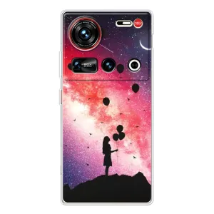 Чехлы для любимой на 傳說 ZTE Nubia Z70 Ultra (VPrint) (С шариками)