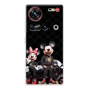 Чехол Disney Mouse ZTE Nubia Z70 Ultra (PREMIUMPrint) (Семья Маусов)