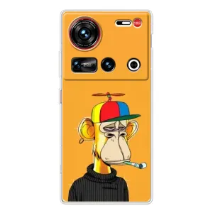 Чехлы с Обезьянами NFT для ZTE Nubia Z70 Ultra (AlphaPrint) (Скучающая Обезьяна NFT)