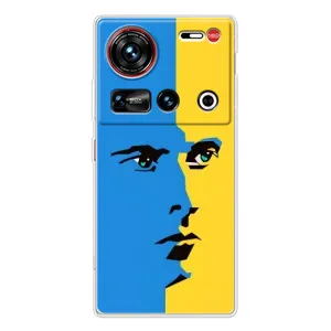 Украинские Чехлы для ZTE Nubia Z70 Ultra с картинкой УПА (AlphaPrint) (Степан Бандера)