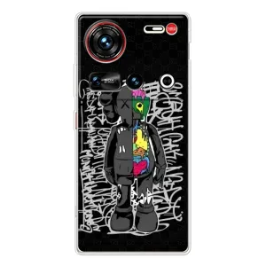 Чехлы для ZTE Nubia Z70 Ultra - Bearbrick Louis Vuitton (PREMIUMPrint) (Стиль Bearbrick)