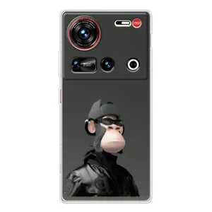 Чехлы с Обезьянами NFT для ZTE Nubia Z70 Ultra (AlphaPrint) (стильная обезьяна NFT)