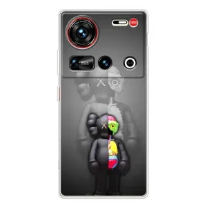 Чехлы для ZTE Nubia Z70 Ultra - Bearbrick Louis Vuitton (PREMIUMPrint) (Тело Bearbrick)