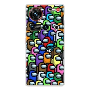 Чехол Амонг Ас для ZTE Nubia Z70 Ultra (AlphaPrint) (Убит)