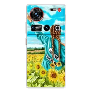Чохол для Патріота України ZTE Nubia Z70 Ultra - (AlphaPrint) (Україночка)