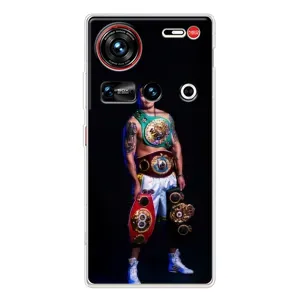 Чехол с картинкой Александр Усик для ZTE Nubia Z70 Ultra (Усик с поясами)