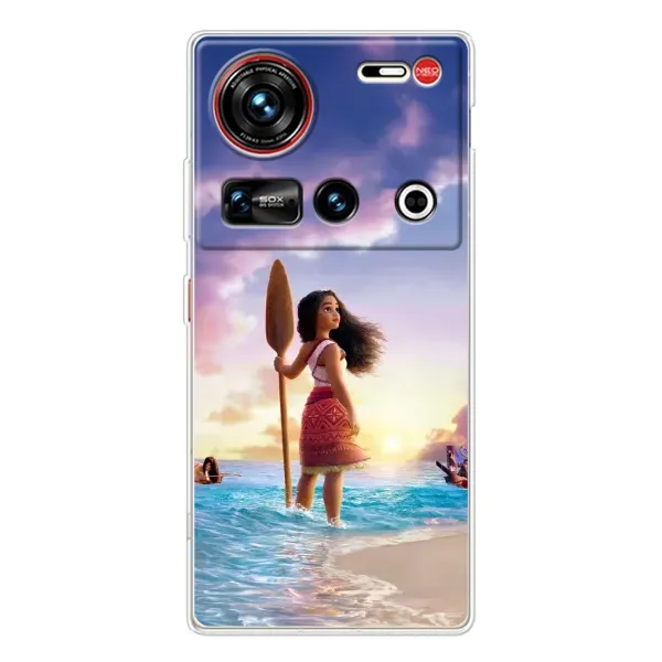 Чехол с принтом «Моана с веслом» для ZTE Nubia Z70 Ultra Чехол с принтом «Моана с веслом» для ZTE Nubia Z70 Ultra