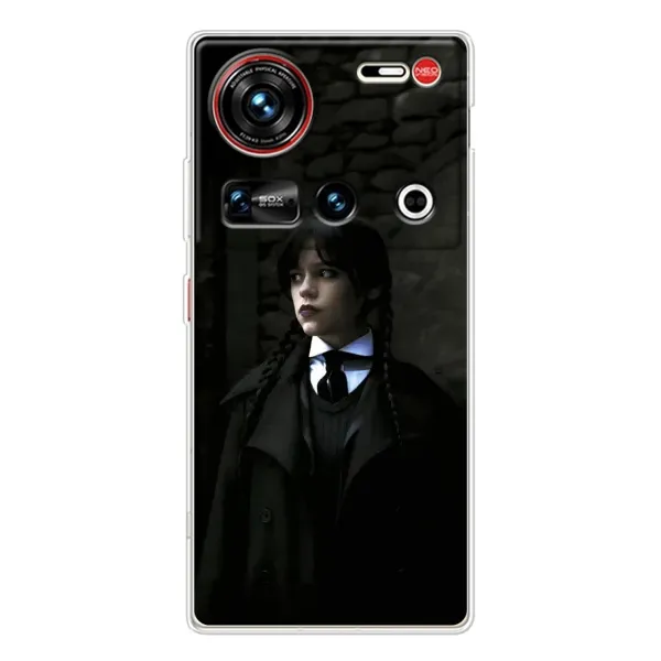 Чехол с принтом «Темный стиль Уэнздей» для ZTE Nubia Z70 Ultra Чехол с принтом «Темный стиль Уэнздей» для ZTE Nubia Z70 Ultra