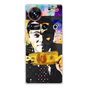 Популярные Чехлы с картинками для 傳說 ZTE Nubia Z70 Ultra (Волк с Уолл-стрит)