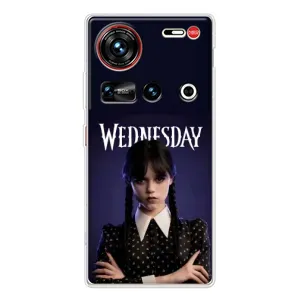 Чехлы Венсдей на ZTE Nubia Z70 Ultra Уэнсдей (AlphaPrint) (Wednesday)