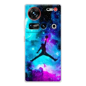 Чехлы для ZTE Nubia Z70 Ultra - с картинкой JORDAN (AlphaPrint) (Яркий Джордан)