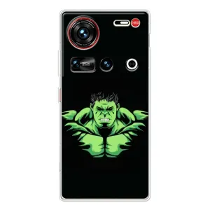 Чохли з героями Марвел ZTE Nubia Z70 Ultra (VPrint) (Зелений Халк)