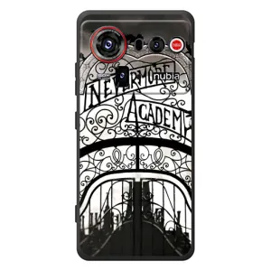 Чехол с дизайном Венздей 2 на ZTE nubia Z80 Ultra (Ворота Академии Невермор)