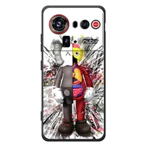 Чехлы для ZTE nubia Z80 Ultra - Bearbrick Louis Vuitton (PREMIUMPrint) (Беарбрик)