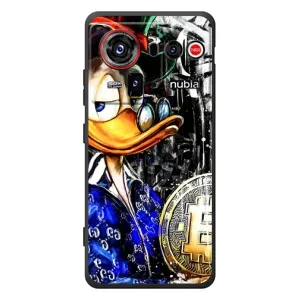 Чехлы для ЗТЕ нубия З80 Ультра - Scrooge MagDag (PREMIUMPrint) (Биткойн Скрудж)