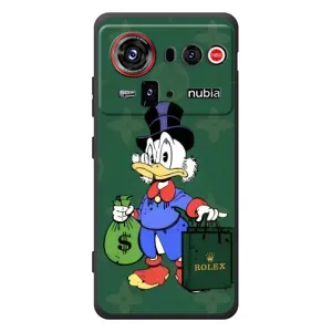 Чехлы для ZTE nubia Z80 Ultra - Скрудж МакДак Louis Vuitton (PREMIUMPrint) (Богатая Утка)