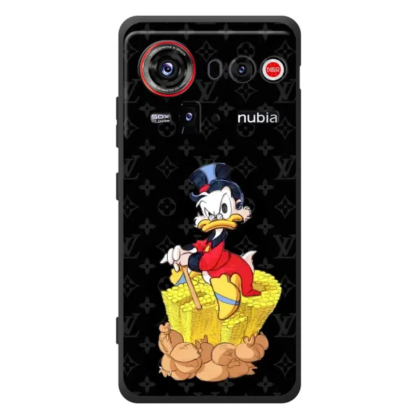 Чехол с принтом «Богатство Макдака» для ZTE nubia Z80 Ultra
