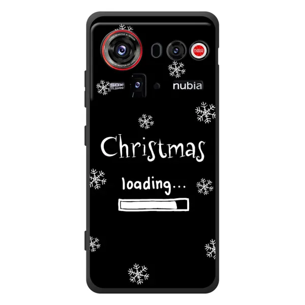 Чохол з принтом «Christmas loading» для ZTE nubia Z80 Ultra