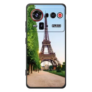 Чохол Ейфелева Вежа ZTE nubia Z80 Ultra - (AlphaPrint) (Дорога до Парижу)