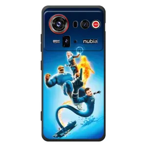 Чехол с принтом Фантастическая четверка для ZTE nubia Z80 Ultra (Герои Фантастическая Четверка)