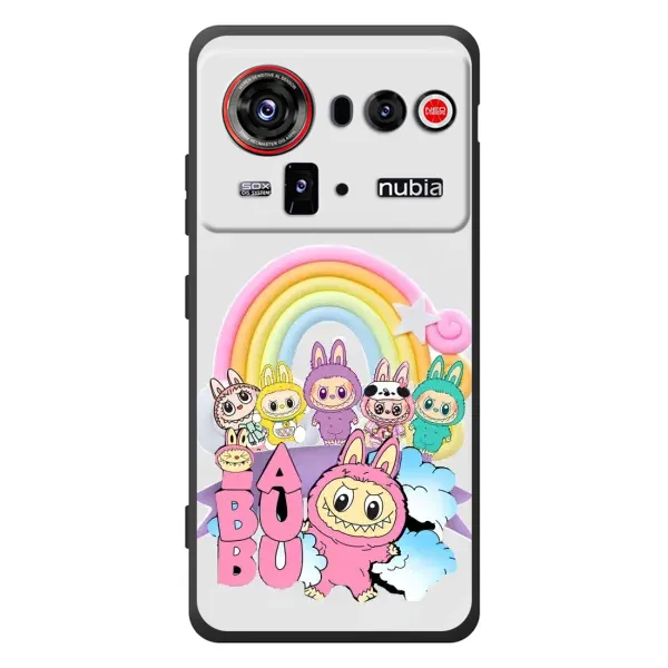 Чохол з принтом «Фон Лабубу» для ZTE nubia Z80 Ultra Чохол з принтом «Фон Лабубу» для ZTE nubia Z80 Ultra