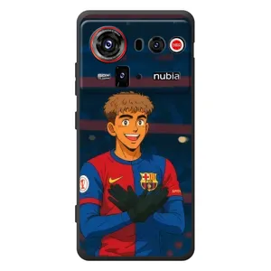 Чехол с футболистом Ламин Ямаль ZTE nubia Z80 Ultra (Футболист Ямаль)