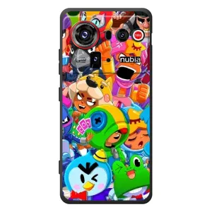 Чехол для ZTE nubia Z80 Ultra Бравл Старс (VPrint) (Герої Бравл Старс)
