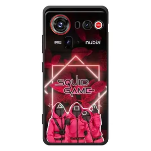 Чехол Гра в кальмара для ZTE nubia Z80 Ultra (Охранники Игра кальмара)