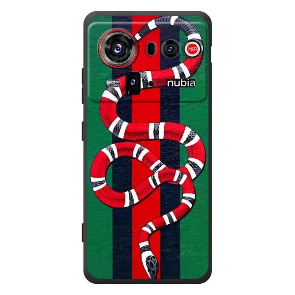 Чохол з принтом «Gucci змія» для ZTE nubia Z80 Ultra Чохол з принтом «Gucci змія» для ZTE nubia Z80 Ultra