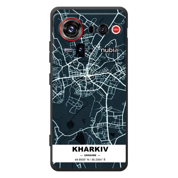 Чохол з принтом «Харків» для ZTE nubia Z80 Ultra
