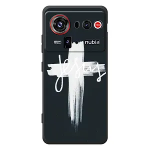 Чехол для ZTE nubia Z80 Ultra (AlphaPrint) - (Христианские) (Иисус)