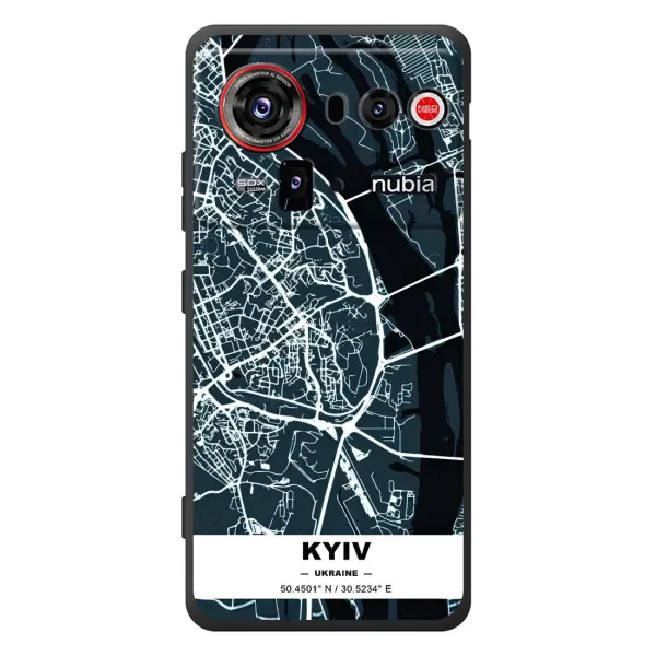 Чохол з принтом «Київ» для ZTE nubia Z80 Ultra