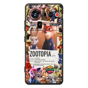 Чехол Зоотрополіс на ZTE nubia Z80 Ultra (Постер Зверополис)