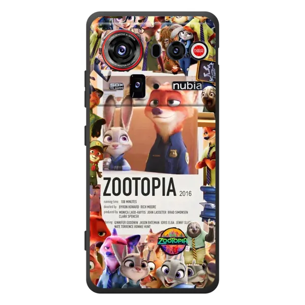 Чохол з принтом «Постер Зоотрополіс» для ZTE nubia Z80 Ultra