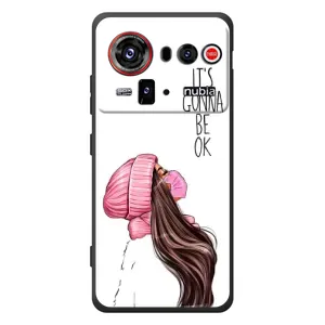 Чехол с печатью для ZTE nubia Z80 Ultra - (Мода) (AlphaPrint) (Коронавирус)