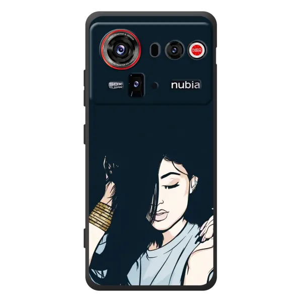 Чехол с принтом «Красивая девочка» для ZTE nubia Z80 Ultra Чехол с принтом «Красивая девочка» для ZTE nubia Z80 Ultra