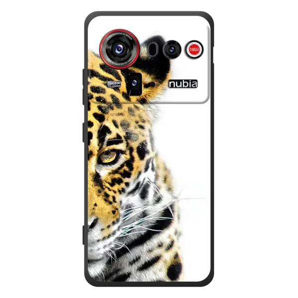 Чохол з принтом «Леопард» для ZTE nubia Z80 Ultra