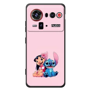 Чехол с принтом Стич на ZTE nubia Z80 Ultra (Лило и Стич)