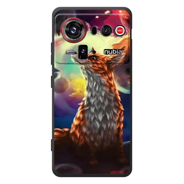 Чохол з принтом «Лисичка в космосі» для ZTE nubia Z80 Ultra Чохол з принтом «Лисичка в космосі» для ZTE nubia Z80 Ultra