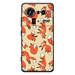 Чехлы с картинкой Лисички для ZTE nubia Z80 Ultra (VPrint) (Лисички)