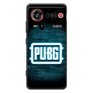 Чехол PUBG для ЗТЕ нубия З80 Ультра (AlphaPrint) (Лого PUBG)