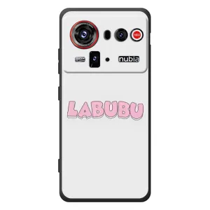 Чехол с Лабубу на ZTE nubia Z80 Ultra (Лого Лабубу)