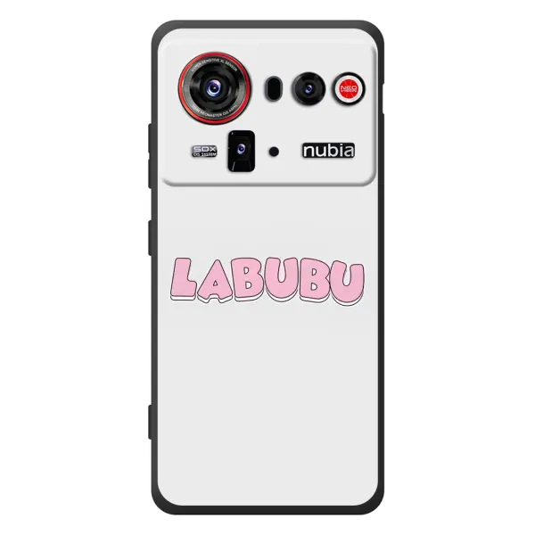 Чохол з принтом «Лого Лабубу» для ZTE nubia Z80 Ultra Чохол з принтом «Лого Лабубу» для ZTE nubia Z80 Ultra