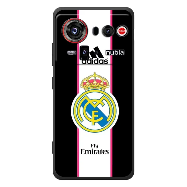 Чехол с принтом «лого Real Madrid» для ZTE nubia Z80 Ultra